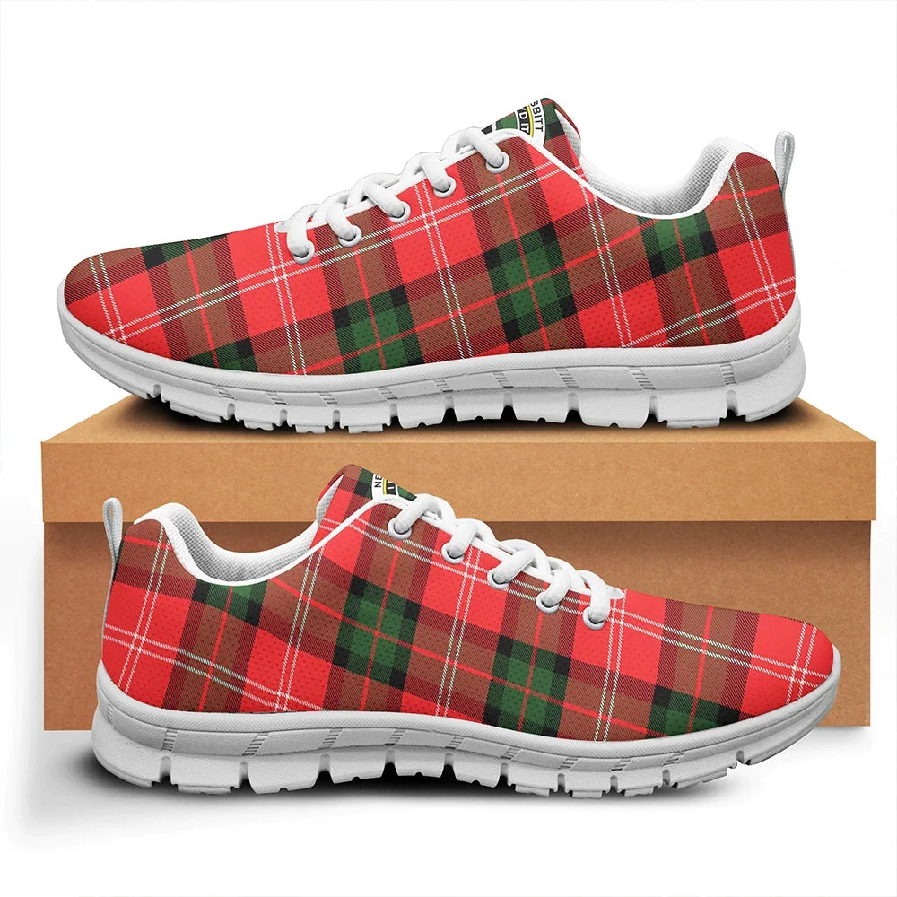 Nesbitt Modern Tartan Crest Sneakers