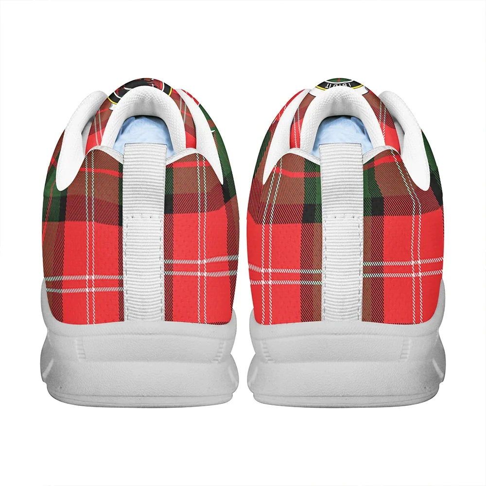 Nesbitt Modern Tartan Crest Sneakers