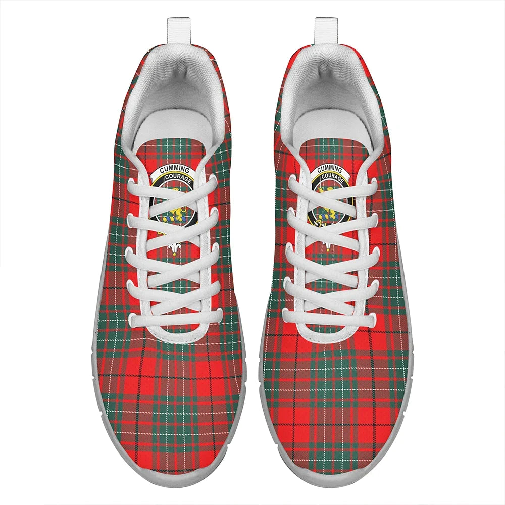 Cumming Modern Tartan Crest Sneakers