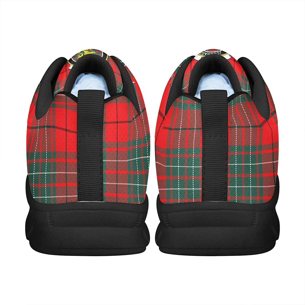 Cumming Modern Tartan Crest Sneakers