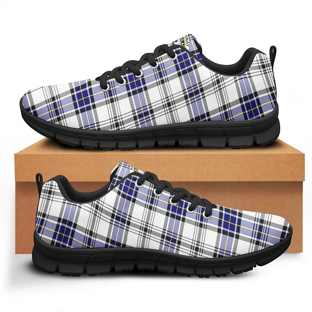 Hannay Modern Tartan Crest Sneakers