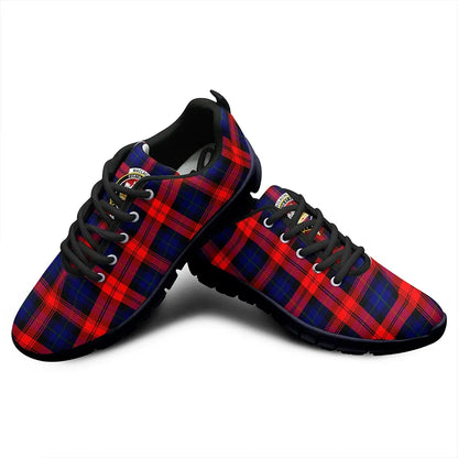 MacLachlan Modern Tartan Crest Sneakers