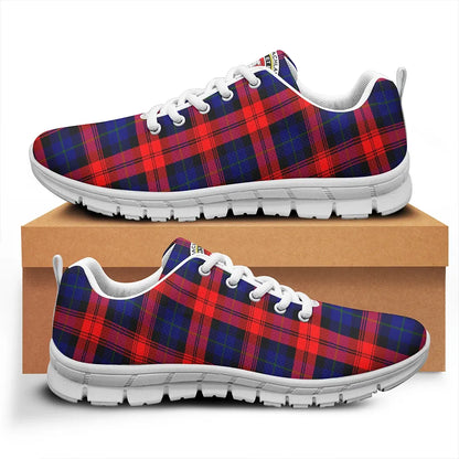 MacLachlan Modern Tartan Crest Sneakers