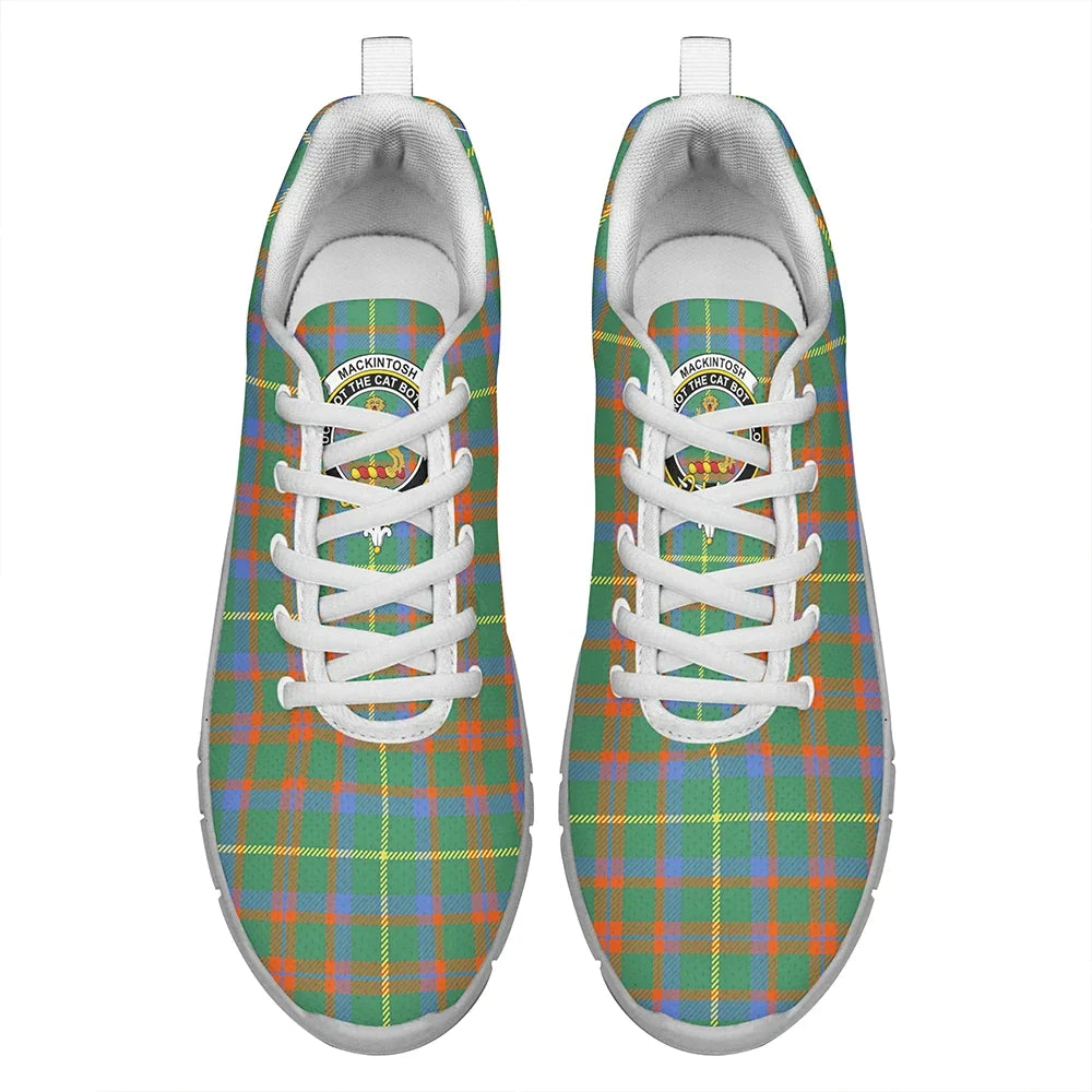 MacKintosh Hunting Ancient Tartan Crest Sneakers