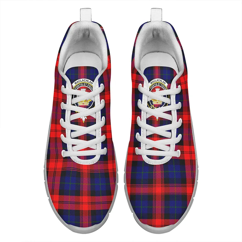 MacLachlan Modern Tartan Crest Sneakers