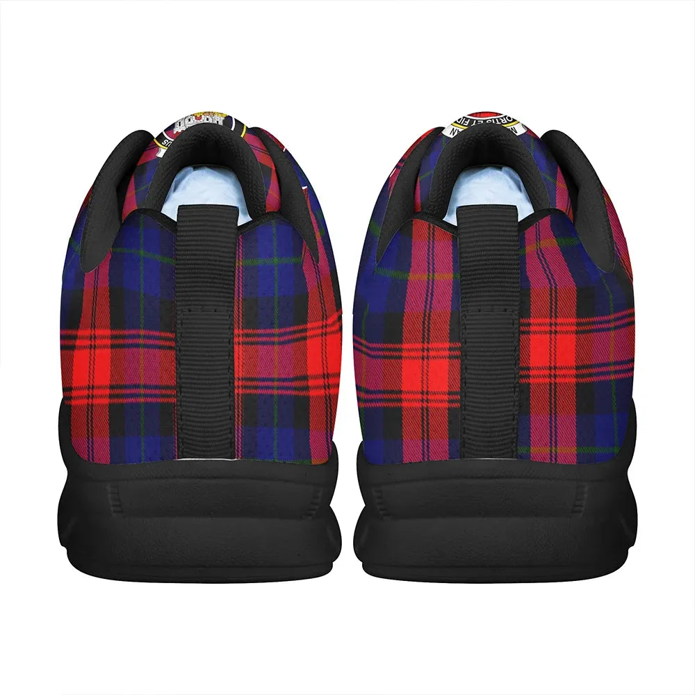 MacLachlan Modern Tartan Crest Sneakers