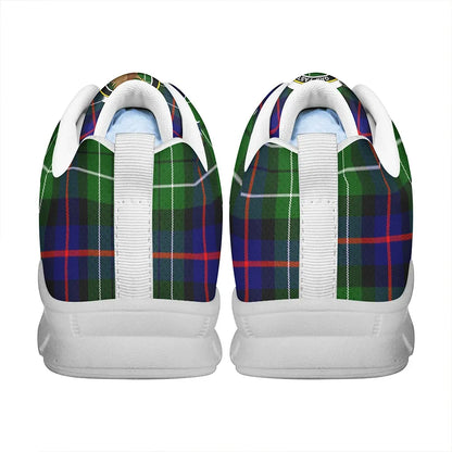 Leslie Hunting Tartan Crest Sneakers