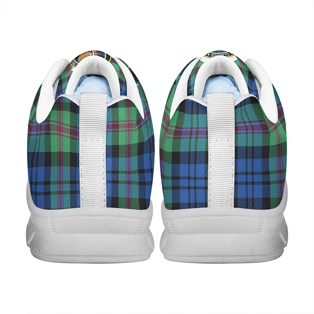 Baillie Ancient Tartan Crest Sneakers