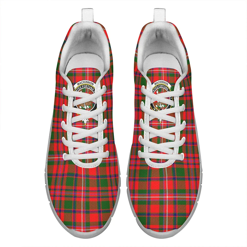 MacKinnon Modern Tartan Crest Sneakers