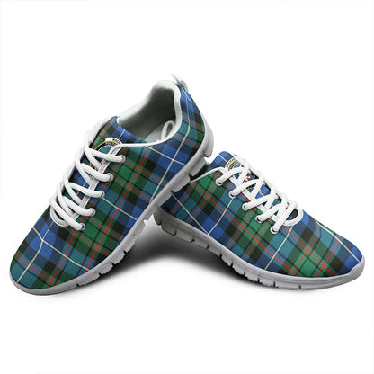 MacRae Hunting Ancient Tartan Crest Sneakers