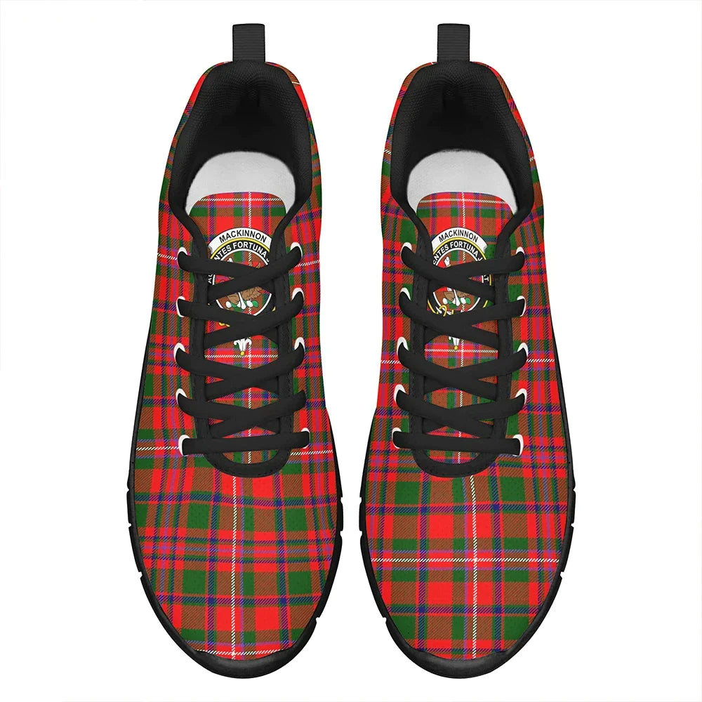 MacKinnon Modern Tartan Crest Sneakers