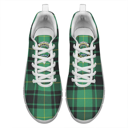 MacArthur Ancient Tartan Crest Sneakers