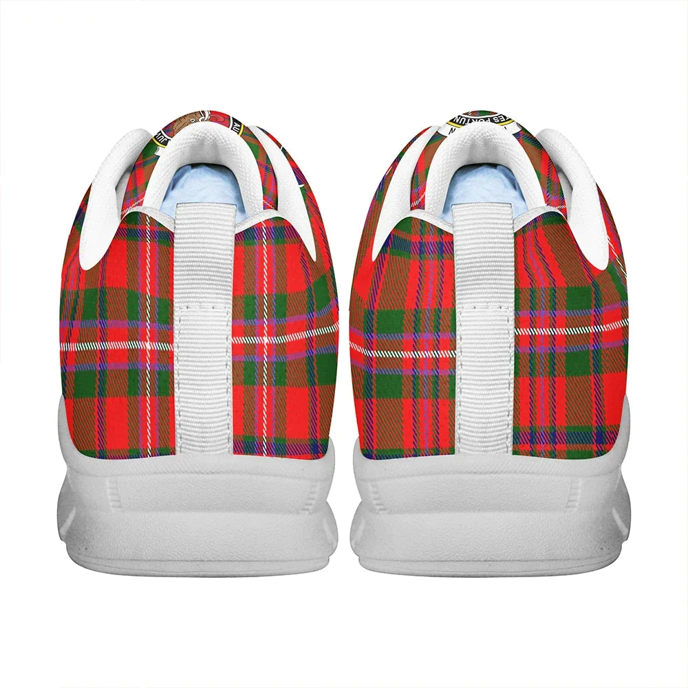 MacKinnon Modern Tartan Crest Sneakers