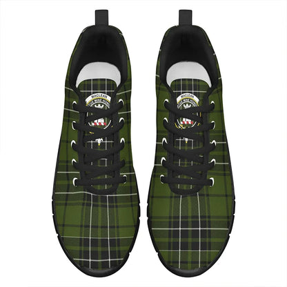 MacLean Hunting Tartan Crest Sneakers