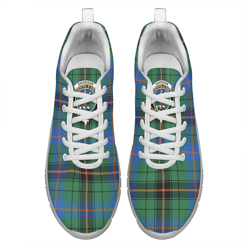 Davidson Ancient Tartan Crest Sneakers