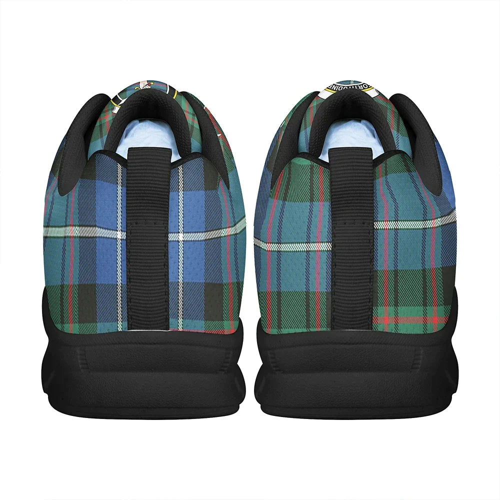 MacRae Hunting Ancient Tartan Crest Sneakers