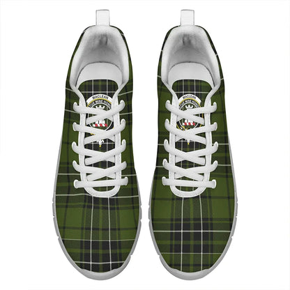 MacLean Hunting Tartan Crest Sneakers