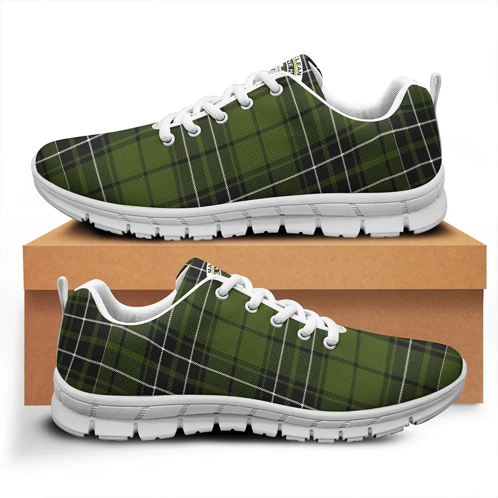 MacLean Hunting Tartan Crest Sneakers