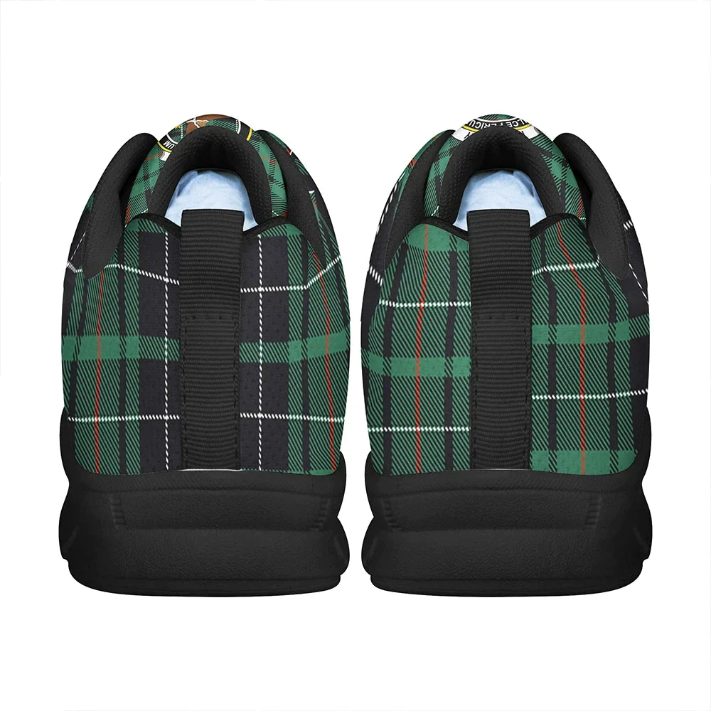 MacAulay Hunting Ancient Tartan Crest Sneakers