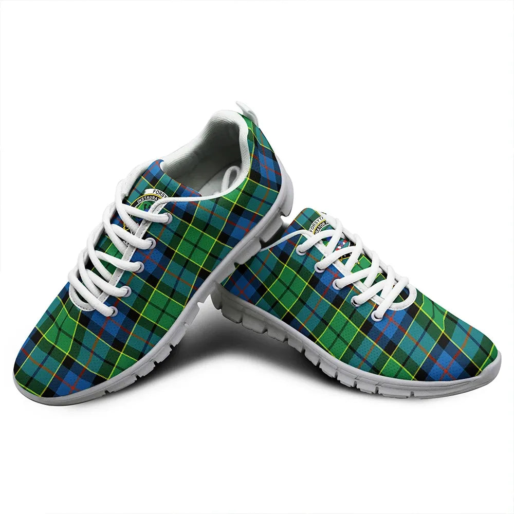 Forsyth Ancient Tartan Crest Sneakers