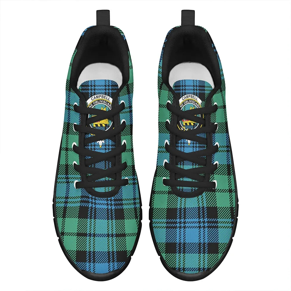 Campbell Ancient 01 Tartan Crest Sneakers