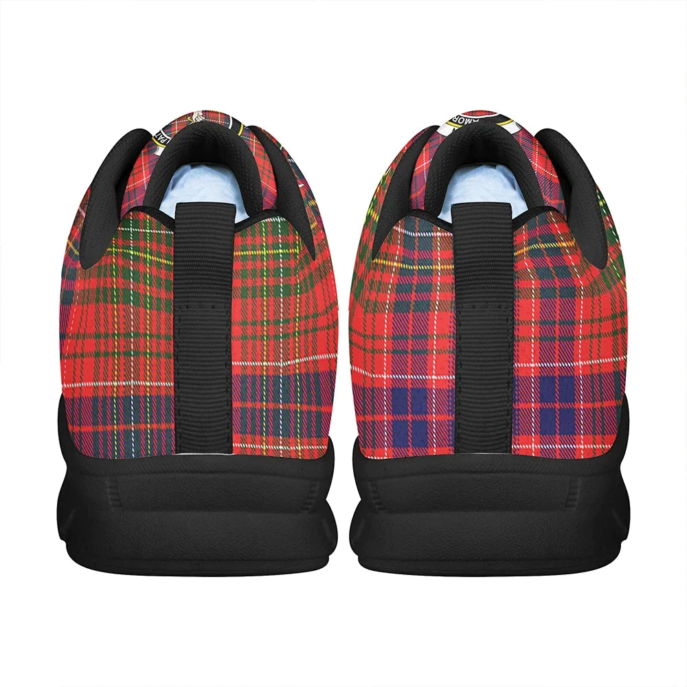 Lumsden Modern Tartan Crest Sneakers