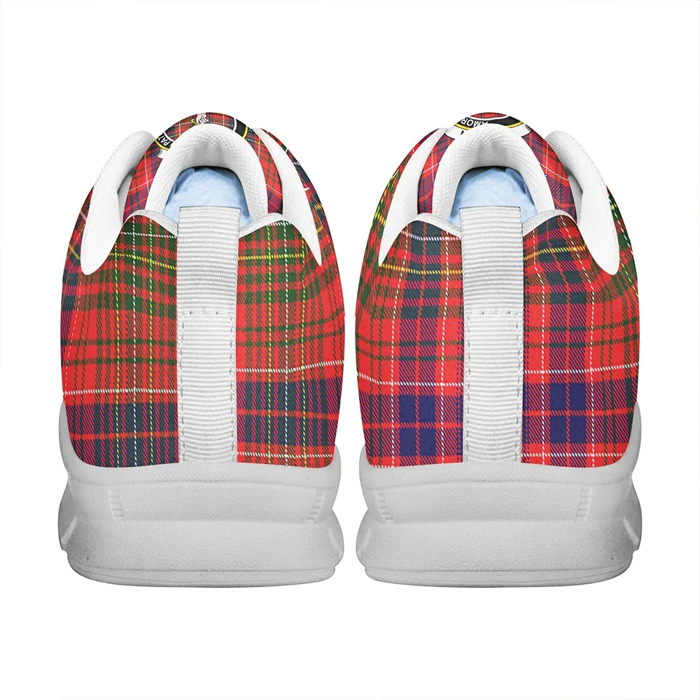 Lumsden Modern Tartan Crest Sneakers