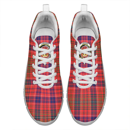 Lumsden Modern Tartan Crest Sneakers