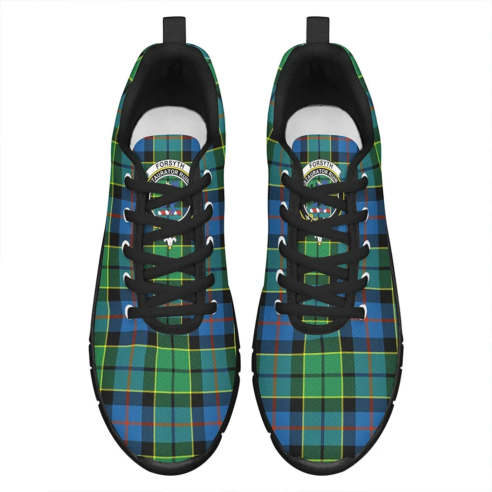 Forsyth Ancient Tartan Crest Sneakers