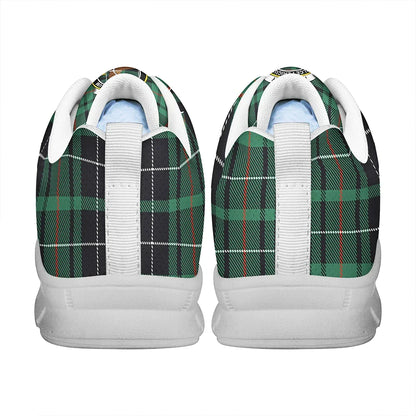 MacAulay Hunting Ancient Tartan Crest Sneakers