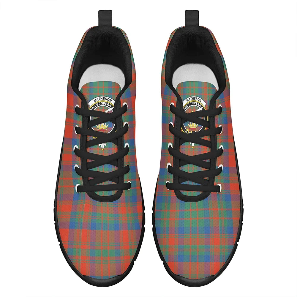 Matheson Ancient Tartan Crest Sneakers