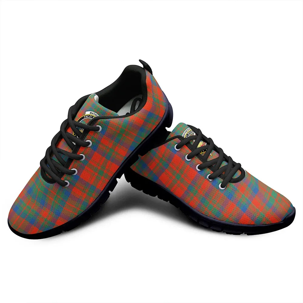 Matheson Ancient Tartan Crest Sneakers