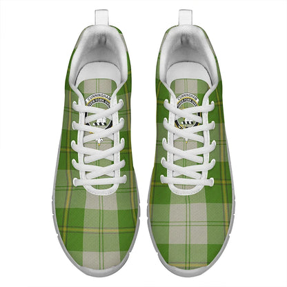 Cunningham Dress Green Dancers Tartan Crest Sneakers