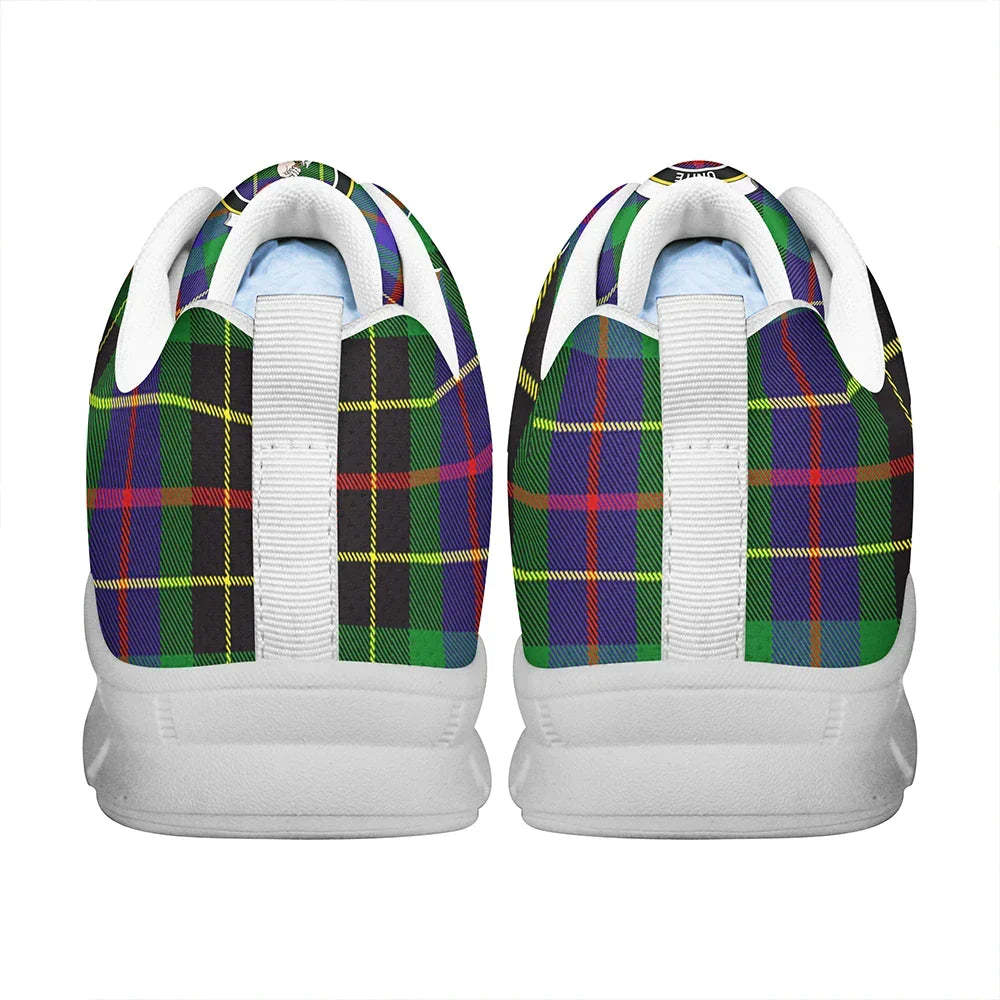 Brodie Hunting Modern Tartan Crest Sneakers