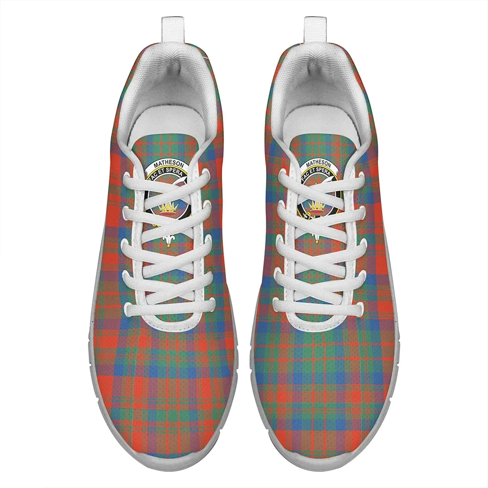 Matheson Ancient Tartan Crest Sneakers