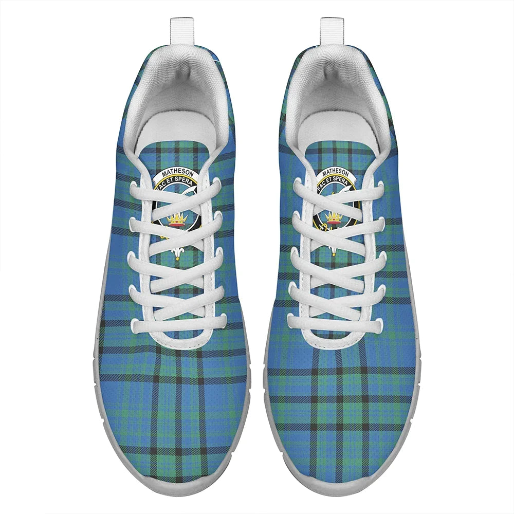 Matheson Hunting Ancient Tartan Crest Sneakers