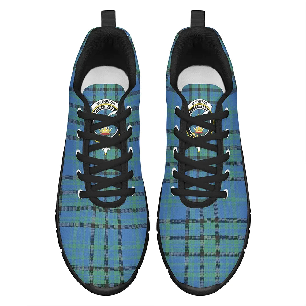 Matheson Hunting Ancient Tartan Crest Sneakers