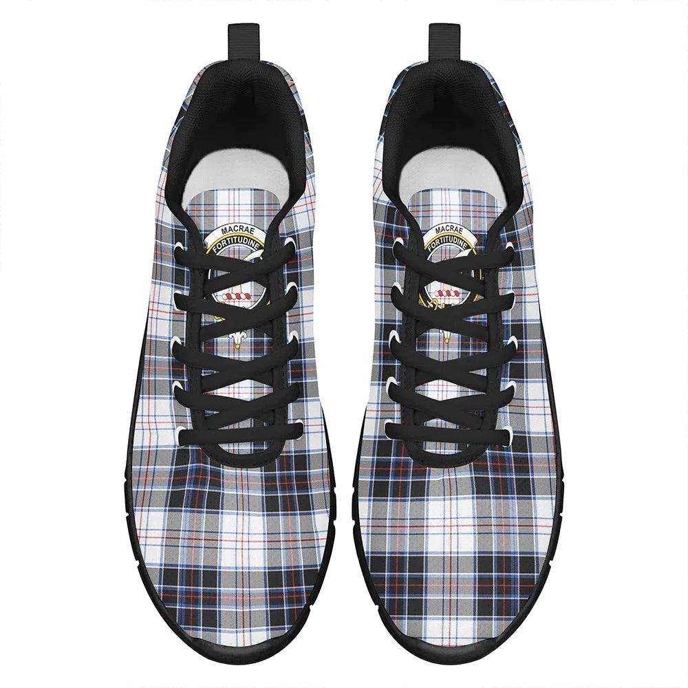 MacRae Dress Modern Tartan Crest Sneakers