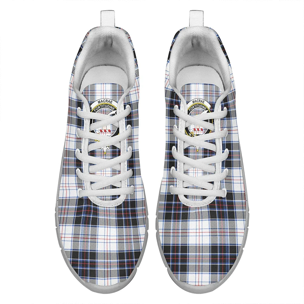 MacRae Dress Modern Tartan Crest Sneakers