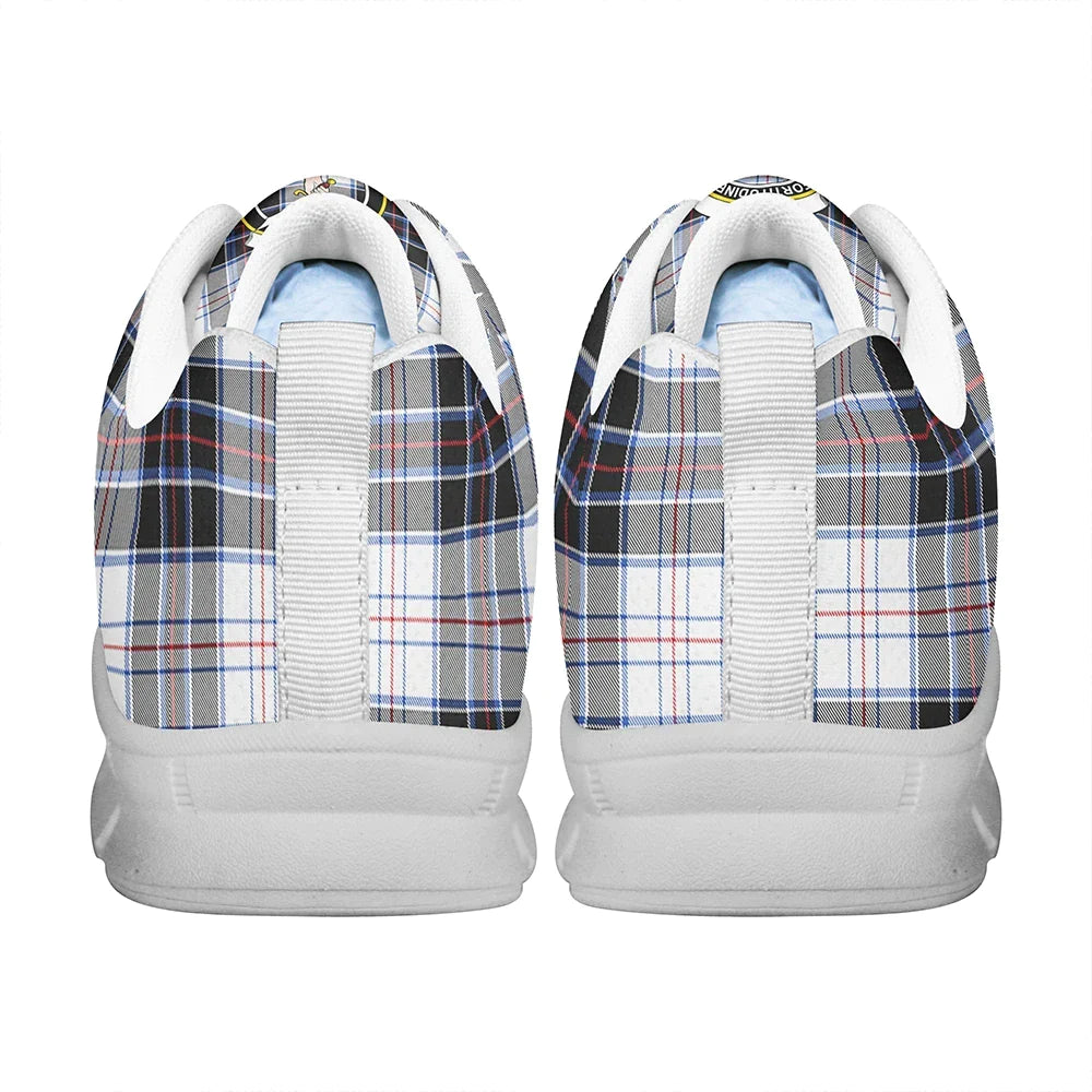 MacRae Dress Modern Tartan Crest Sneakers