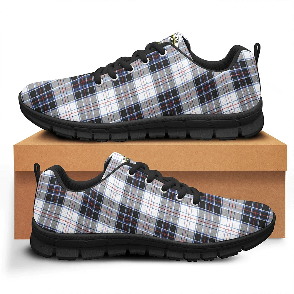 MacRae Dress Modern Tartan Crest Sneakers