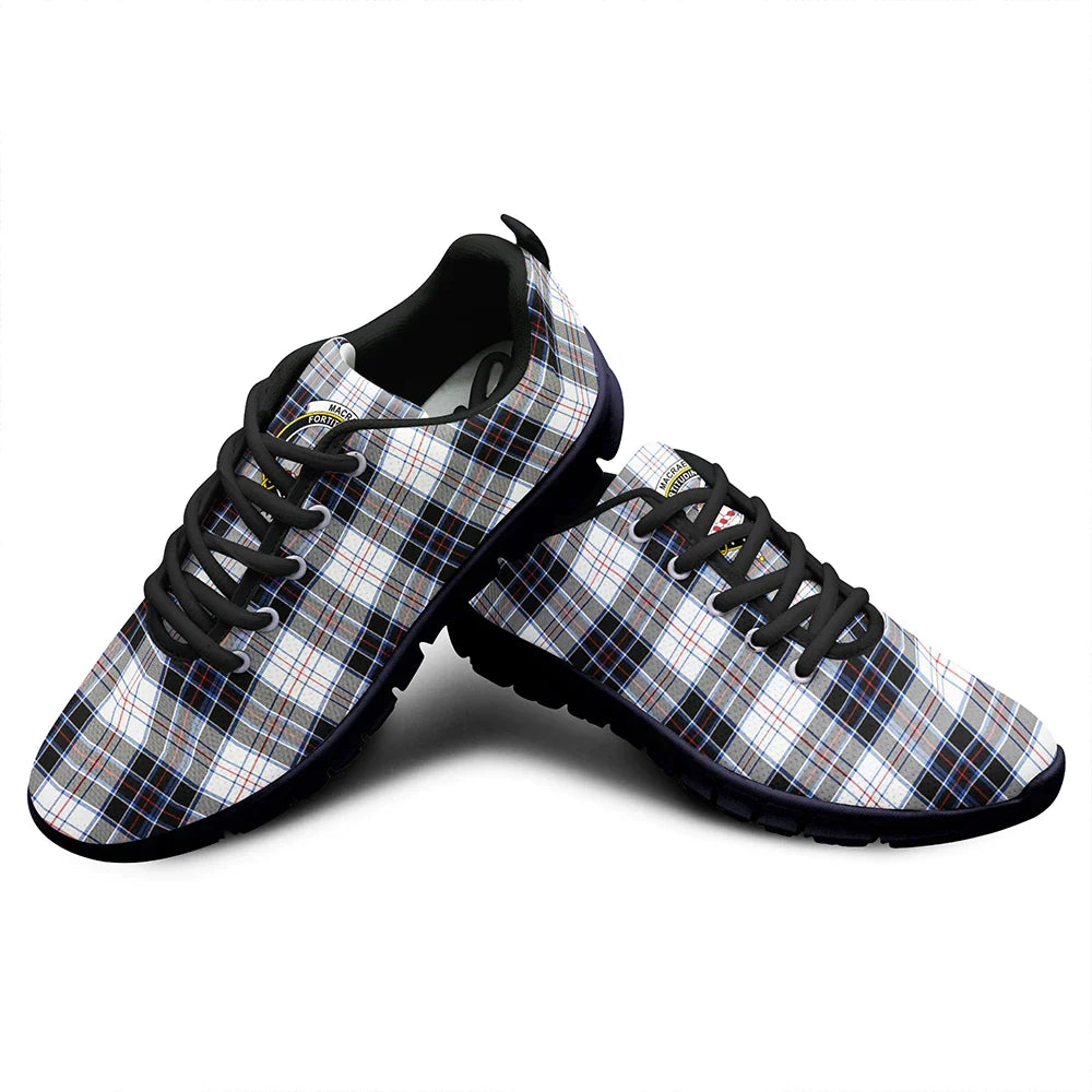 MacRae Dress Modern Tartan Crest Sneakers