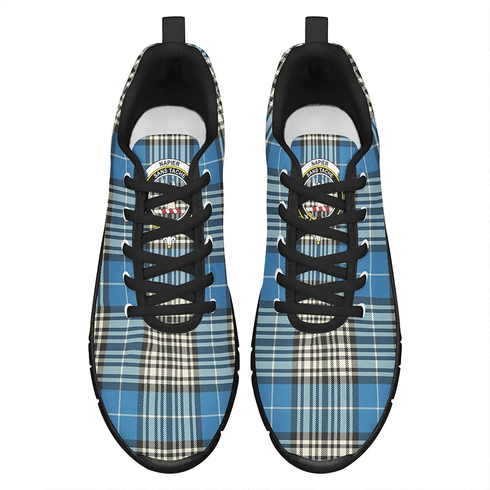 Napier Ancient Tartan Crest Sneakers