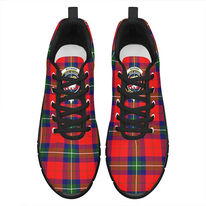 Ruthven Modern Tartan Crest Sneakers