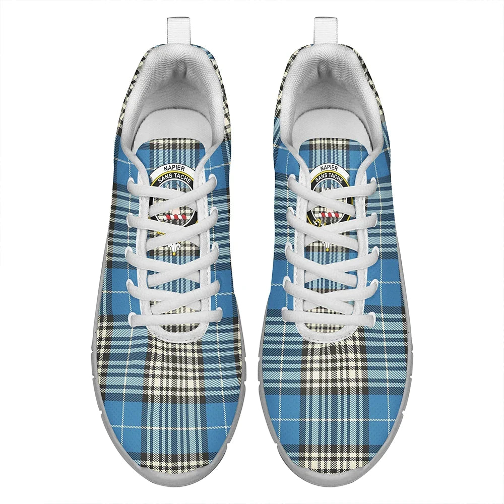 Napier Ancient Tartan Crest Sneakers