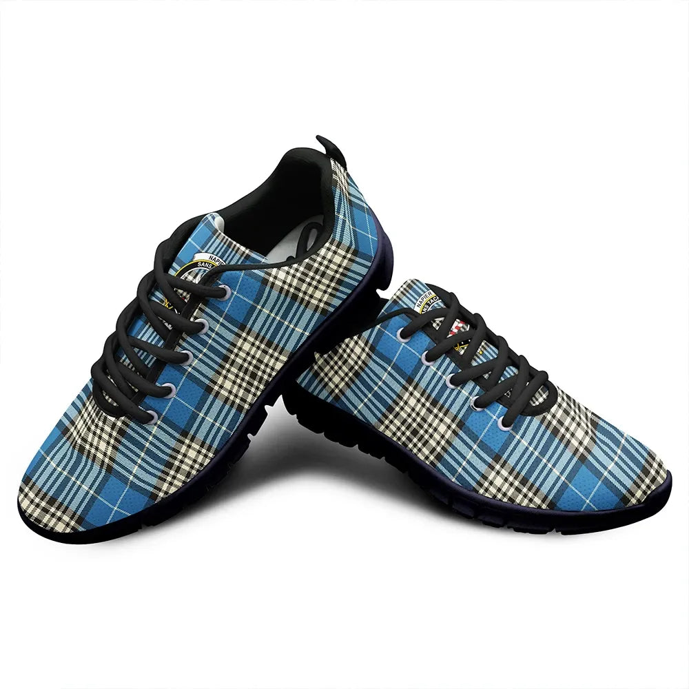 Napier Ancient Tartan Crest Sneakers