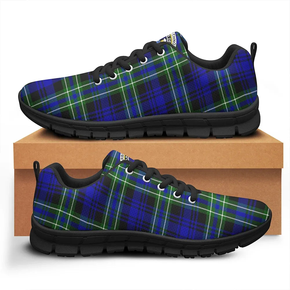 Arbuthnot Modern Tartan Crest Sneakers