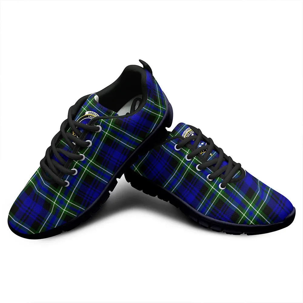 Arbuthnot Modern Tartan Crest Sneakers