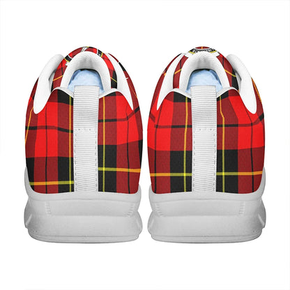 Wallace Hunting - Red Tartan Crest Sneakers