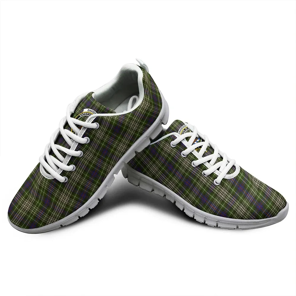 Davidson Tulloch Dress Tartan Crest Sneakers